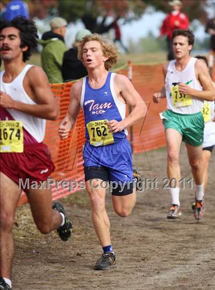 Thumbnail 2 in CIF State Cross Country Championships (D4 Boys) photogallery.