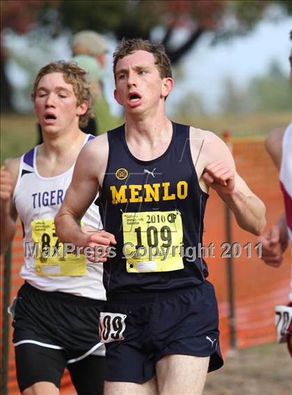 Thumbnail 1 in CIF State Cross Country Championships (D4 Boys) photogallery.