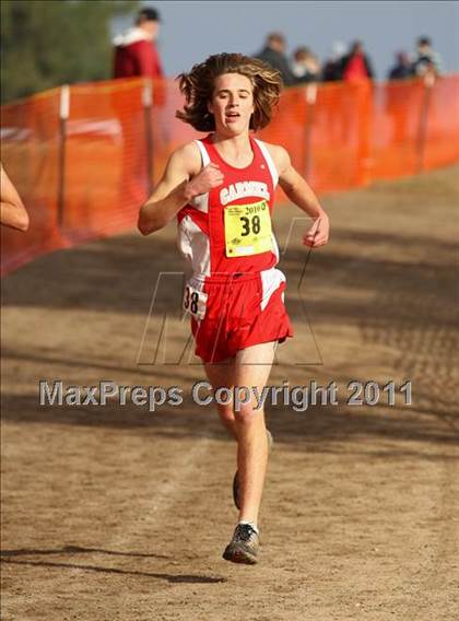 Thumbnail 1 in CIF State Cross Country Championships (D4 Boys) photogallery.