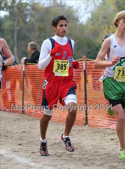 Thumbnail 3 in CIF State Cross Country Championships (D4 Boys) photogallery.