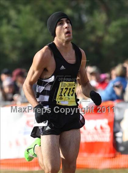 Thumbnail 2 in CIF State Cross Country Championships (D4 Boys) photogallery.
