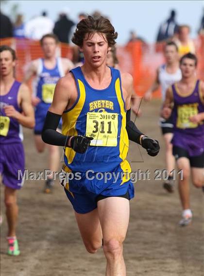 Thumbnail 2 in CIF State Cross Country Championships (D4 Boys) photogallery.