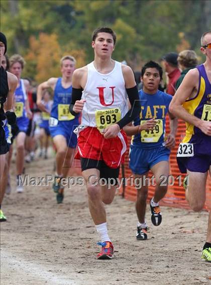 Thumbnail 3 in CIF State Cross Country Championships (D4 Boys) photogallery.
