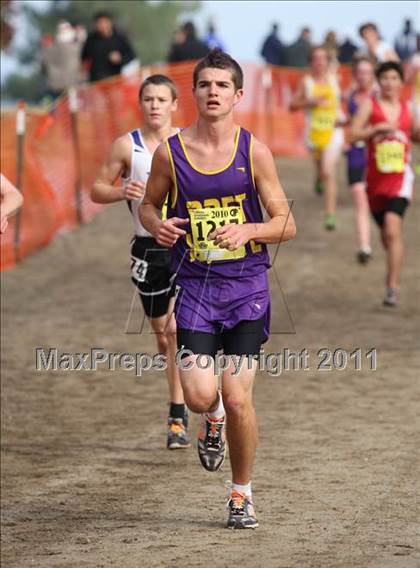 Thumbnail 3 in CIF State Cross Country Championships (D4 Boys) photogallery.