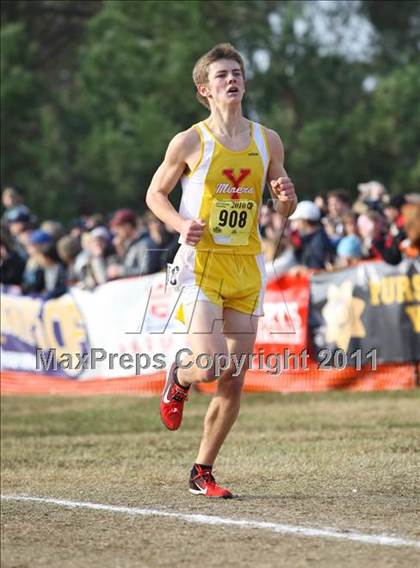 Thumbnail 2 in CIF State Cross Country Championships (D4 Boys) photogallery.