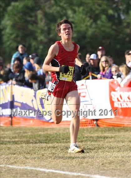 Thumbnail 1 in CIF State Cross Country Championships (D4 Boys) photogallery.