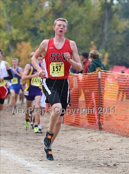 Thumbnail 1 in CIF State Cross Country Championships (D4 Boys) photogallery.
