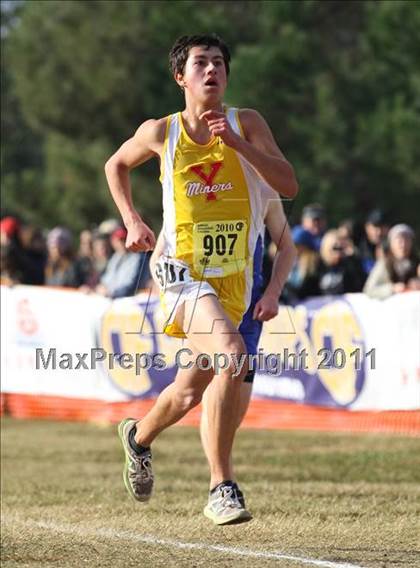 Thumbnail 1 in CIF State Cross Country Championships (D4 Boys) photogallery.