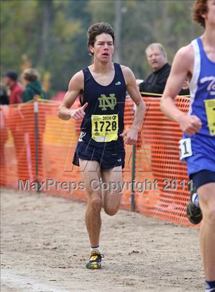 Thumbnail 2 in CIF State Cross Country Championships (D4 Boys) photogallery.