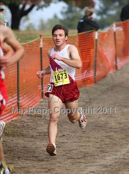 Thumbnail 1 in CIF State Cross Country Championships (D4 Boys) photogallery.