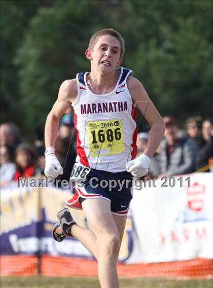 Thumbnail 3 in CIF State Cross Country Championships (D4 Boys) photogallery.