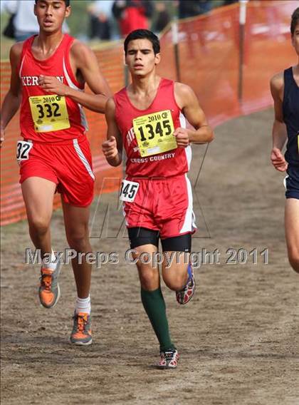 Thumbnail 2 in CIF State Cross Country Championships (D4 Boys) photogallery.