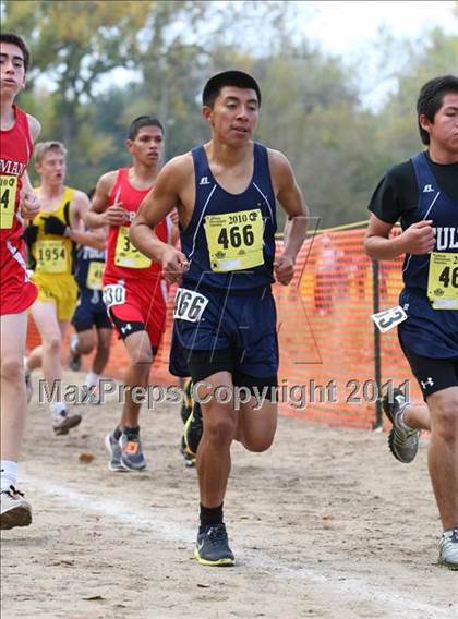 Thumbnail 1 in CIF State Cross Country Championships (D4 Boys) photogallery.