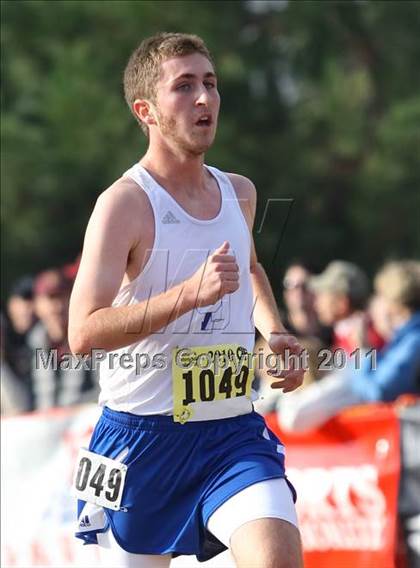 Thumbnail 1 in CIF State Cross Country Championships (D4 Boys) photogallery.