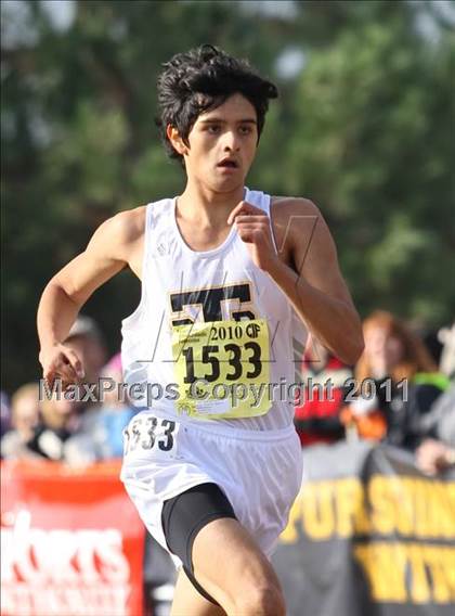 Thumbnail 1 in CIF State Cross Country Championships (D4 Boys) photogallery.