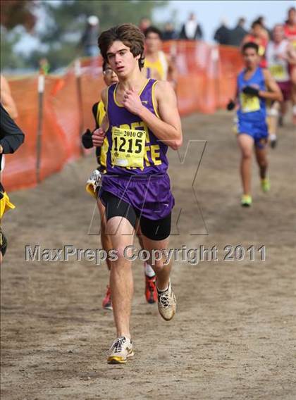 Thumbnail 1 in CIF State Cross Country Championships (D4 Boys) photogallery.