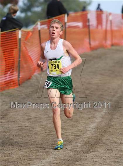 Thumbnail 2 in CIF State Cross Country Championships (D4 Boys) photogallery.