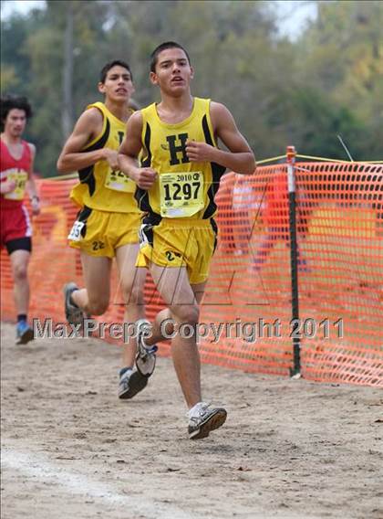 Thumbnail 3 in CIF State Cross Country Championships (D4 Boys) photogallery.