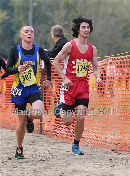 Thumbnail 1 in CIF State Cross Country Championships (D4 Boys) photogallery.