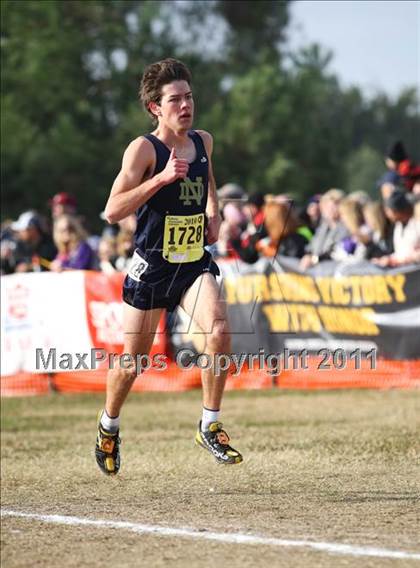 Thumbnail 2 in CIF State Cross Country Championships (D4 Boys) photogallery.