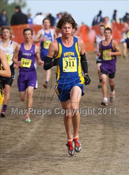 Thumbnail 1 in CIF State Cross Country Championships (D4 Boys) photogallery.