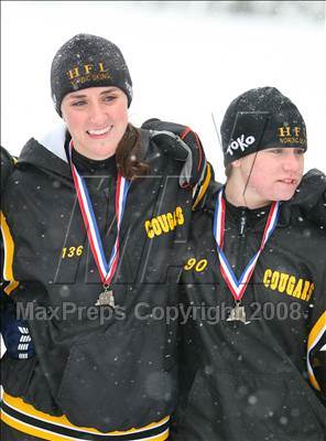 Thumbnail 2 in NYSPHSAA Girls Nordic Classic Relay @ Lake Placid photogallery.