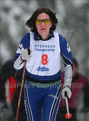 Thumbnail 2 in NYSPHSAA Girls Nordic Classic Relay @ Lake Placid photogallery.