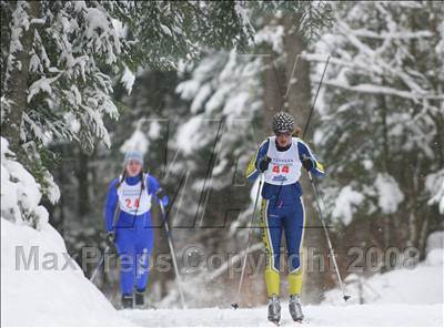 Thumbnail 3 in NYSPHSAA Girls Nordic Classic Relay @ Lake Placid photogallery.