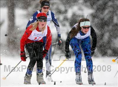 Thumbnail 3 in NYSPHSAA Girls Nordic Classic Relay @ Lake Placid photogallery.