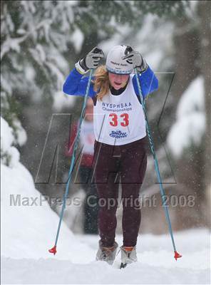 Thumbnail 2 in NYSPHSAA Girls Nordic Classic Relay @ Lake Placid photogallery.