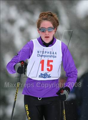 Thumbnail 2 in NYSPHSAA Girls Nordic Classic Relay @ Lake Placid photogallery.