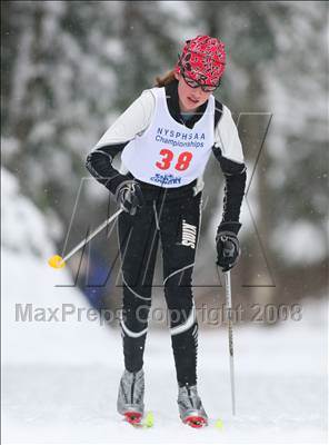 Thumbnail 3 in NYSPHSAA Girls Nordic Classic Relay @ Lake Placid photogallery.