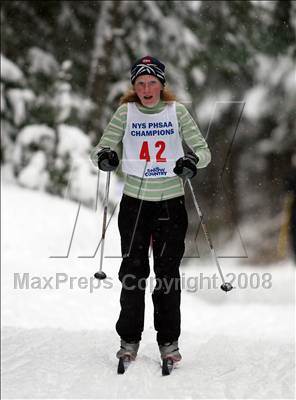 Thumbnail 3 in NYSPHSAA Girls Nordic Classic Relay @ Lake Placid photogallery.