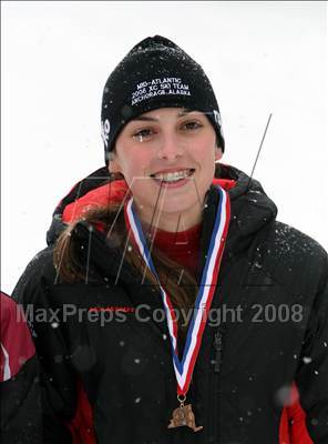 Thumbnail 1 in NYSPHSAA Girls Nordic Classic Relay @ Lake Placid photogallery.