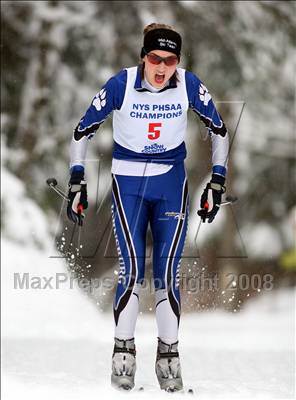 Thumbnail 1 in NYSPHSAA Girls Nordic Classic Relay @ Lake Placid photogallery.