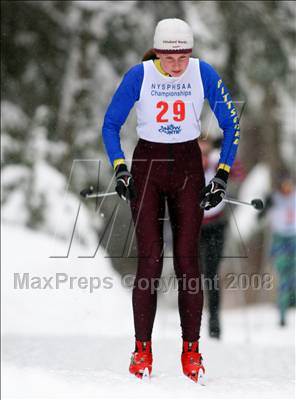 Thumbnail 2 in NYSPHSAA Girls Nordic Classic Relay @ Lake Placid photogallery.