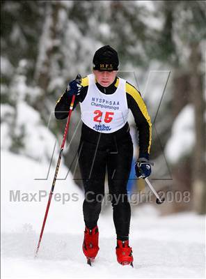 Thumbnail 2 in NYSPHSAA Girls Nordic Classic Relay @ Lake Placid photogallery.
