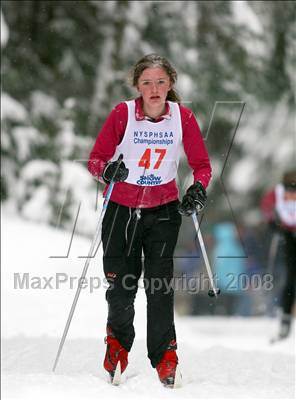 Thumbnail 3 in NYSPHSAA Girls Nordic Classic Relay @ Lake Placid photogallery.