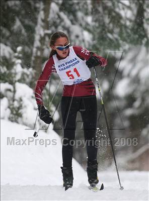 Thumbnail 1 in NYSPHSAA Girls Nordic Classic Relay @ Lake Placid photogallery.