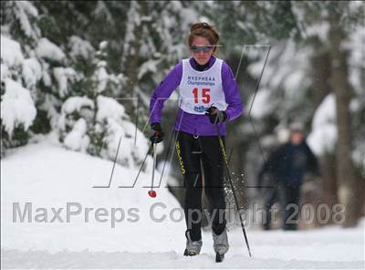 Thumbnail 3 in NYSPHSAA Girls Nordic Classic Relay @ Lake Placid photogallery.