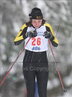 Thumbnail 2 in NYSPHSAA Girls Nordic Classic Relay @ Lake Placid photogallery.