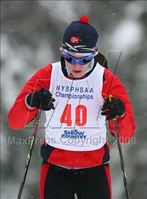 Thumbnail 2 in NYSPHSAA Girls Nordic Classic Relay @ Lake Placid photogallery.