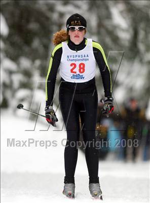 Thumbnail 3 in NYSPHSAA Girls Nordic Classic Relay @ Lake Placid photogallery.
