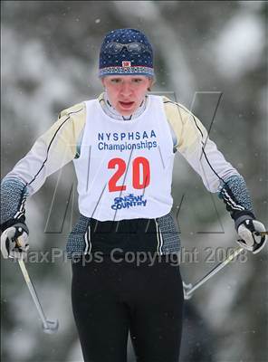Thumbnail 1 in NYSPHSAA Girls Nordic Classic Relay @ Lake Placid photogallery.