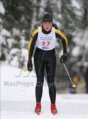 Thumbnail 3 in NYSPHSAA Girls Nordic Classic Relay @ Lake Placid photogallery.