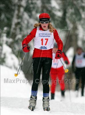 Thumbnail 1 in NYSPHSAA Girls Nordic Classic Relay @ Lake Placid photogallery.