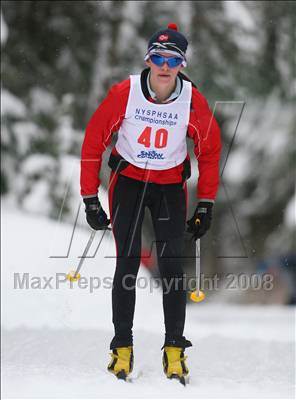 Thumbnail 1 in NYSPHSAA Girls Nordic Classic Relay @ Lake Placid photogallery.