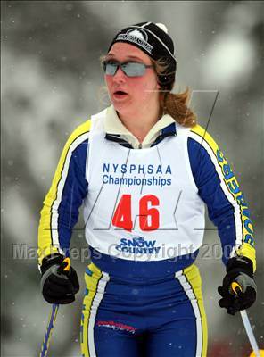 Thumbnail 1 in NYSPHSAA Girls Nordic Classic Relay @ Lake Placid photogallery.