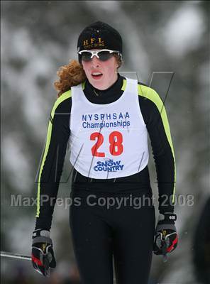 Thumbnail 1 in NYSPHSAA Girls Nordic Classic Relay @ Lake Placid photogallery.