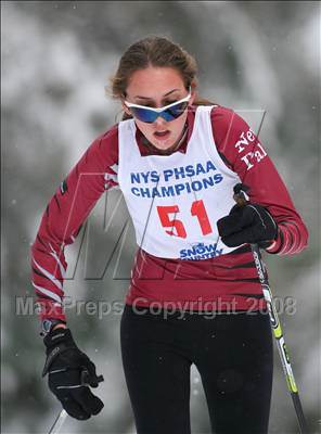 Thumbnail 2 in NYSPHSAA Girls Nordic Classic Relay @ Lake Placid photogallery.